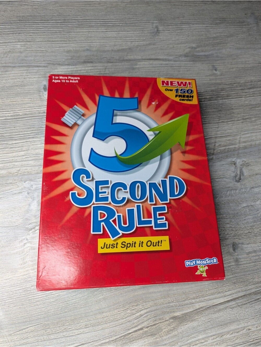 PlayMonster 5 Second Rule Just Spit It Out! Board Game